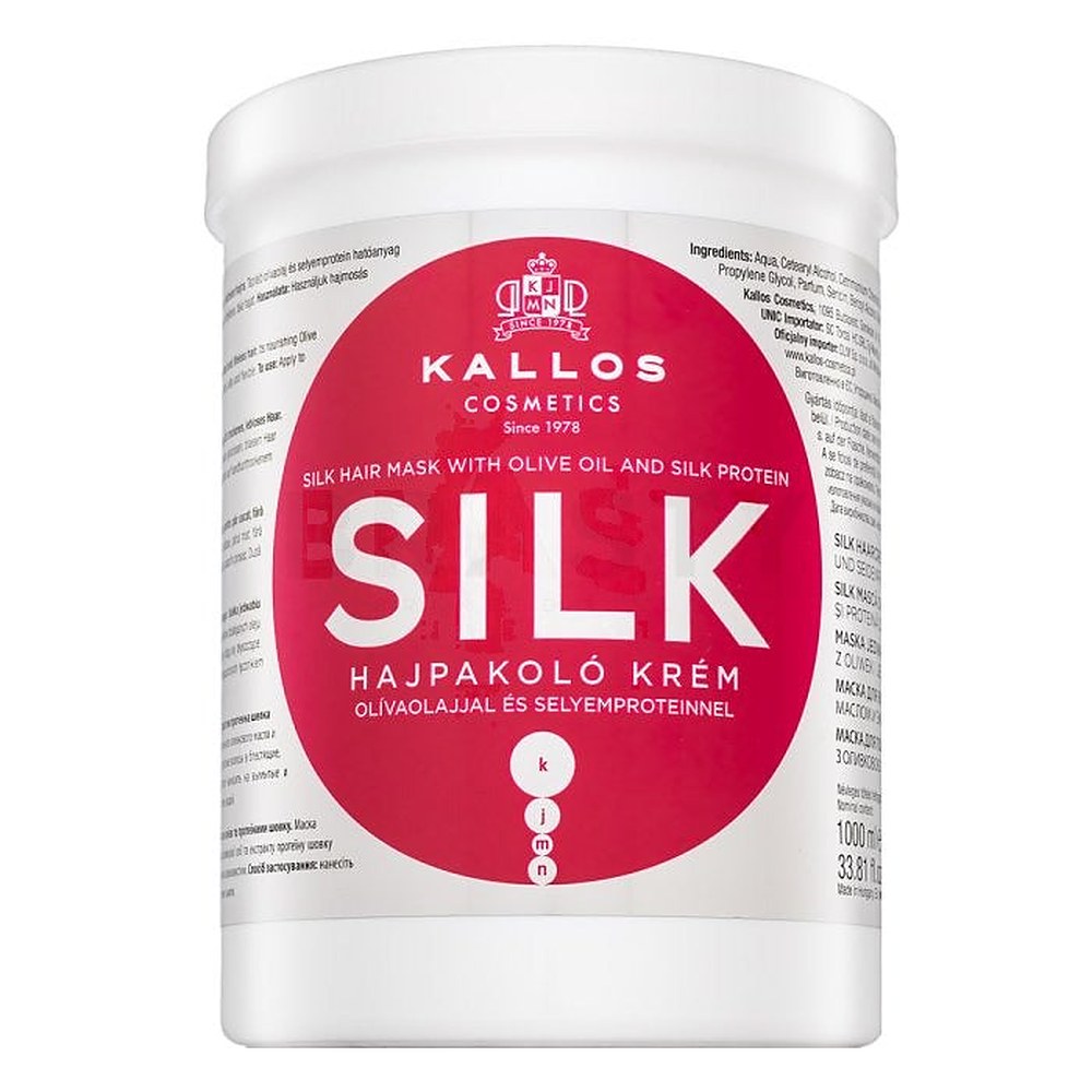 Kallos Kjmn Professional Mask kuiville ja herkille hiuksille 1000 ml