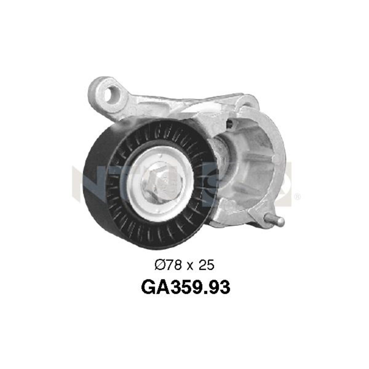 Kiristysrulla, moniurahihna SNR GA359.93