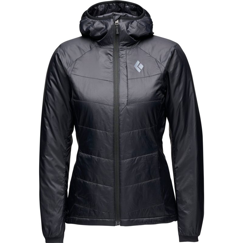 Black Diamond W Solution Hoody Black - L