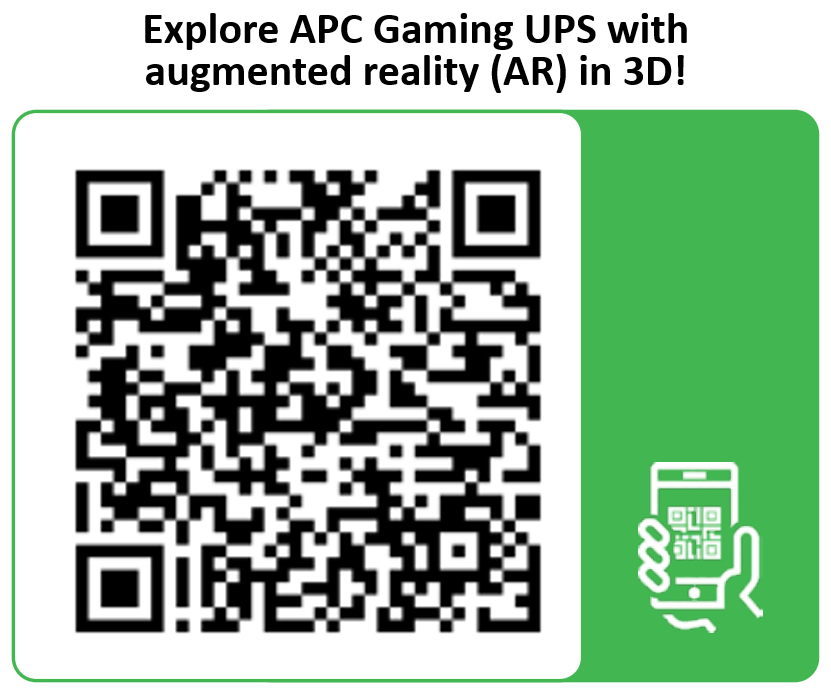 APC BGM2200B-GR - Back-UPS Pro Gaming - 2200VA/1320W - Line Interactive UPS