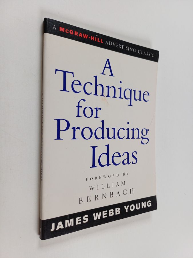A Technique for Producing Ideas