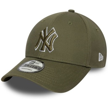 NEW ERA Lippalakki 'OUTLINE 9FORTY NEYYAN' harmaa / vihreä / valkoinen