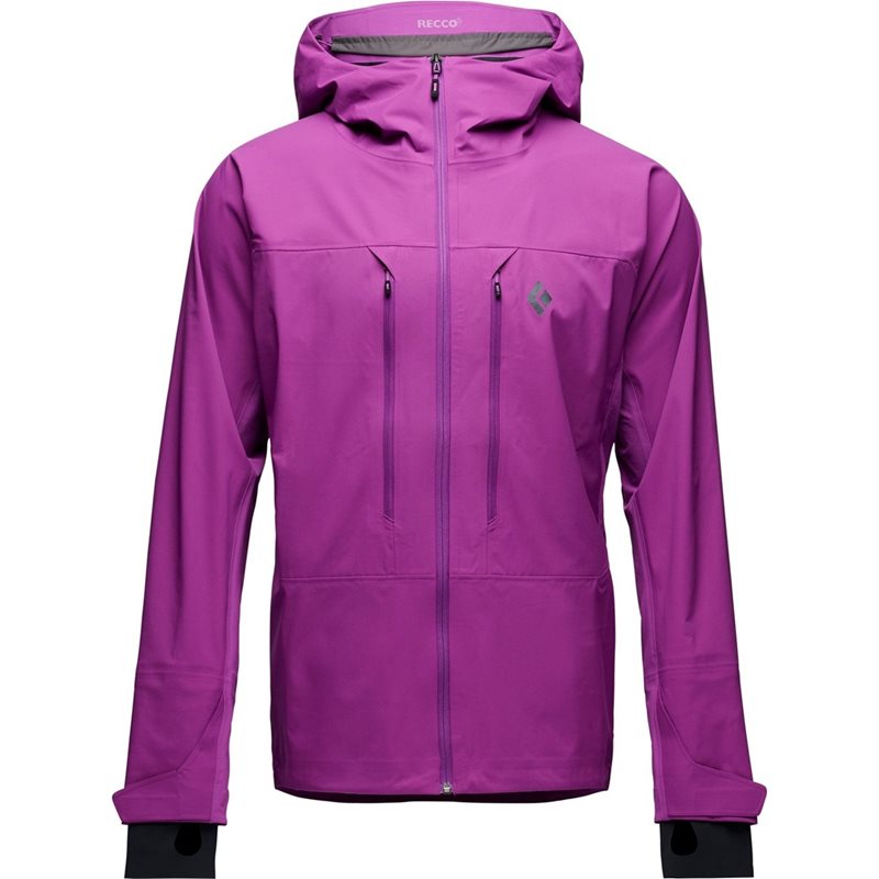 Black Diamond M Dawn Patrol Hybrid Shell Piton Purple - M