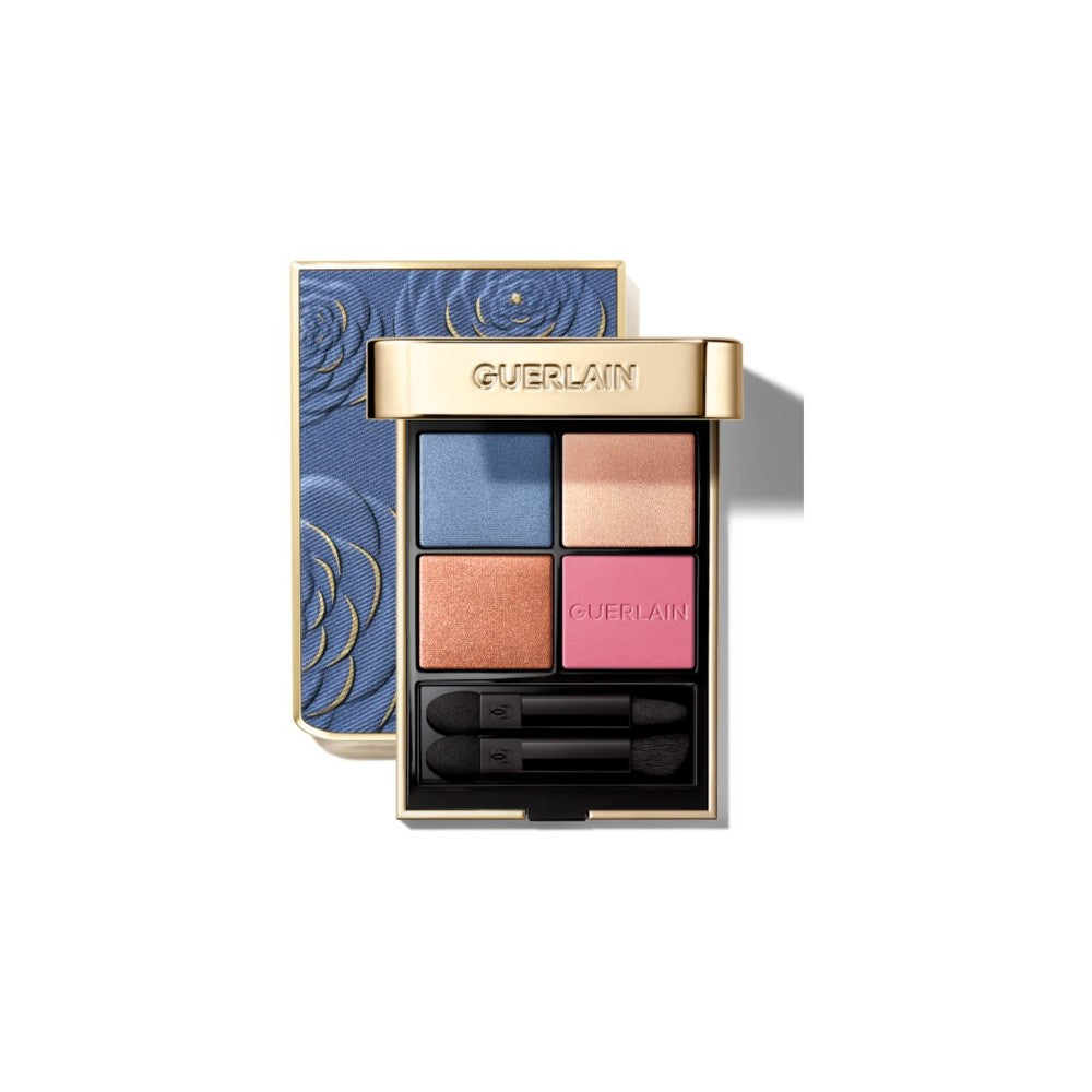 Guerlain Ombres G Luomivärit 4 Väriä - Blooming Denim -kokoelma 396 - Denim Blossom