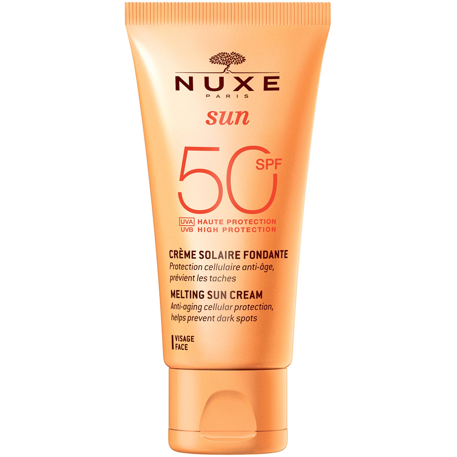 Nuxe Sun Melting Sun Cream SPF50 Face 50 ml