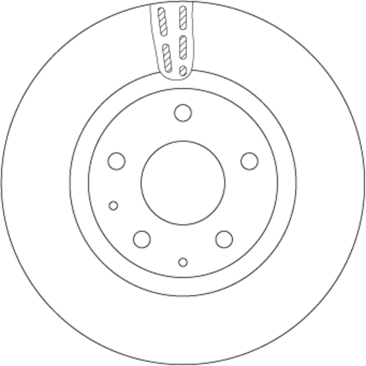 Jarrulevy TRW DF6575