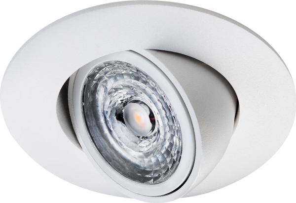 SG ARMATUREN JUPITER TEK ISOSAFE HVID 3W LED 2700