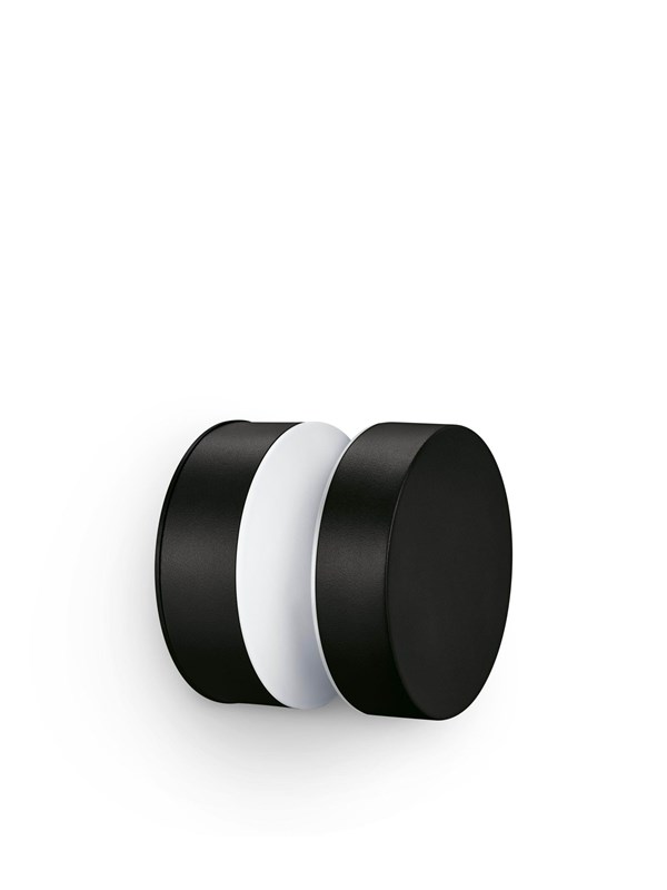 Laven LED-seinävalaisin Ruostumaton teräs Musta IP44 Lämmin 6W 600lm