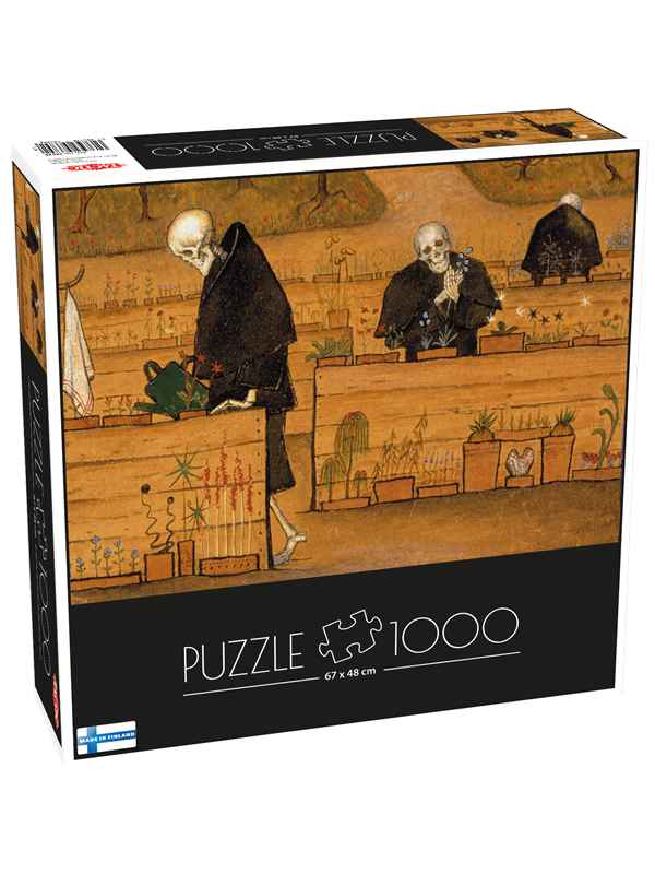 Tactic 1000 pcs: Hugo Simberg Kuoleman puutarha