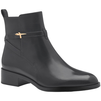 Tamaris Nilkkurit 'Damen Stiefelette 1-25321-43-001 Echt Leder in schwarz' musta