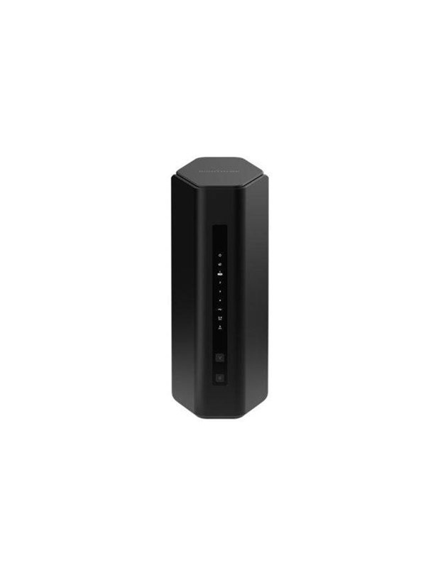 Netgear Nighthawk RS200 -reititin, Wi-Fi 7, BE6500, Dual-band, 2,5G WAN -portilla, musta