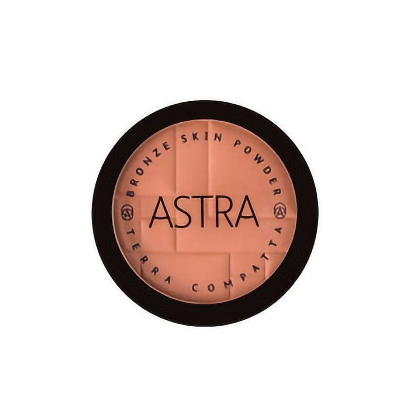 Astra Bronze Skin Powder - Terra Kompakti aurinkopuuteri 11 Terra Poltettu