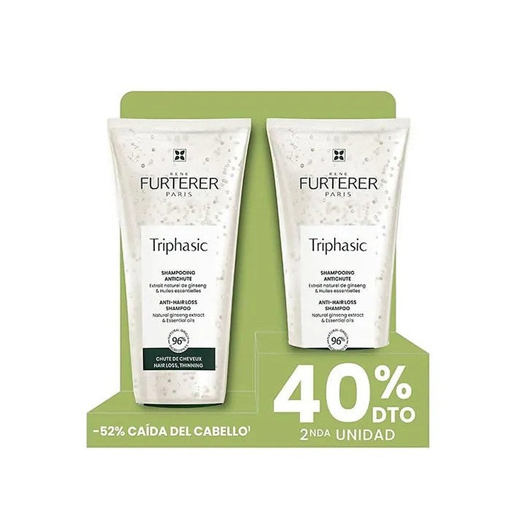 RenJa Furterer Triphasic Shampoo Anti Hair Loss 2x200 ml