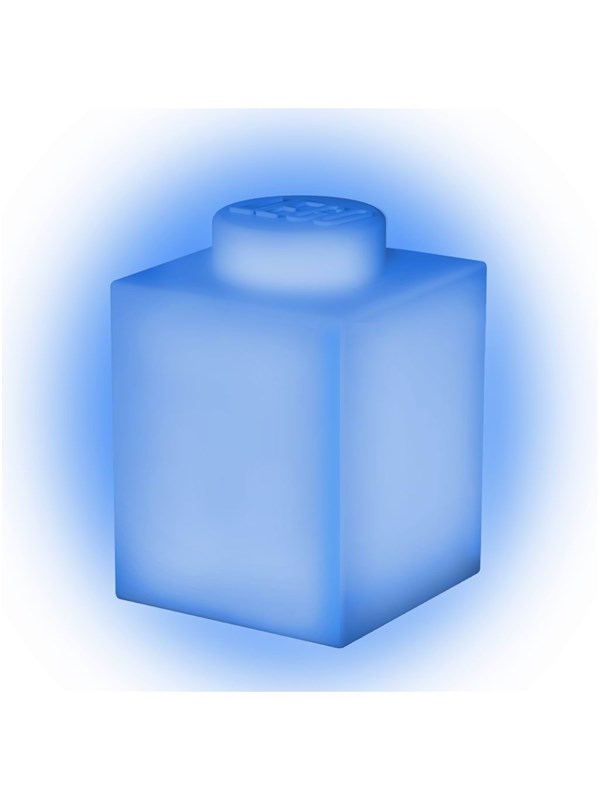 Euromic LEGO Classic Silicone Brick 1000% night light with LEDlite- Sininen