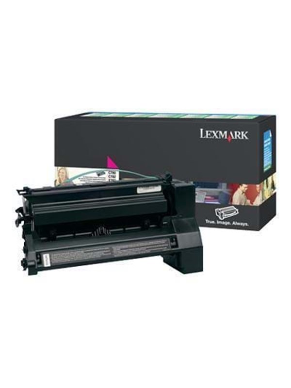 Lexmark Värikasetti magenta, 10.000 sivua, high yield, return C780H1MG Vastaa: N/A