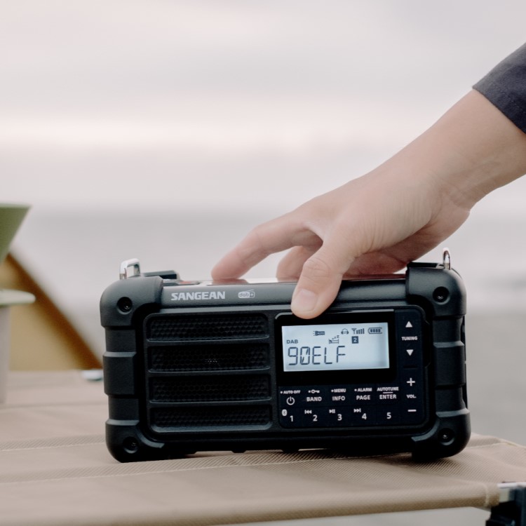 Sangean MMR-99 DAB, Bærbar, Digitaalinen, DAB+, FM, 4 ohm (O), 3,56 cm (1.4), LCD-näyttö