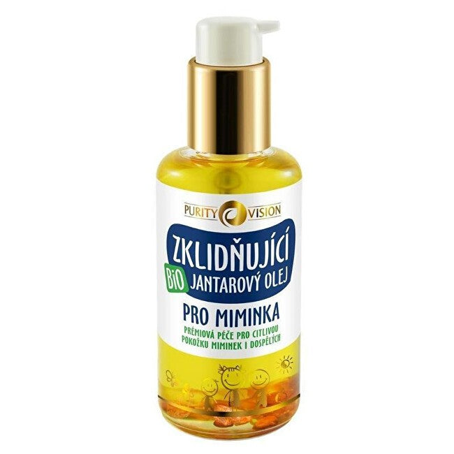 Purity vision Luomu rauhoittava meripihkaöljy vauvoille - 95ml