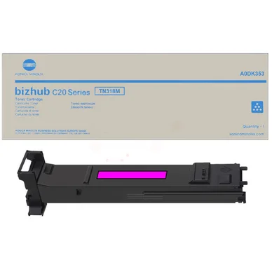 Konica Minolta Konica Minolta TN-318 M Värikasetti magenta A0DK353 Vastaa: N/A