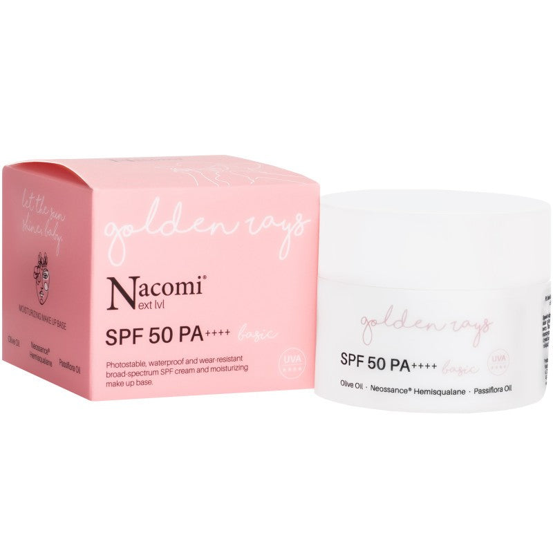 Perusvoide Nacomi Next Level SPF 50 UV, 50 ml