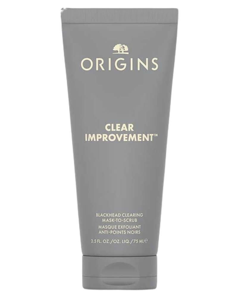 Origins Clear Improvement Blackhead Clearing Mask-To-Scrub 75 ml