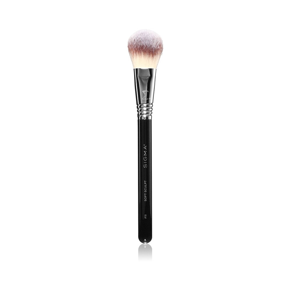 Sigma Beauty F11 Soft Sculpt puuterin ja poskipunan sivellin 1 kpl