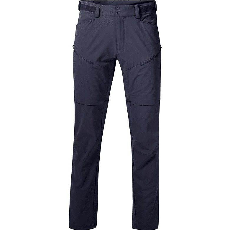 Bergans Convertible Zip-Off Softshell Pants Men Navy Blue - 54