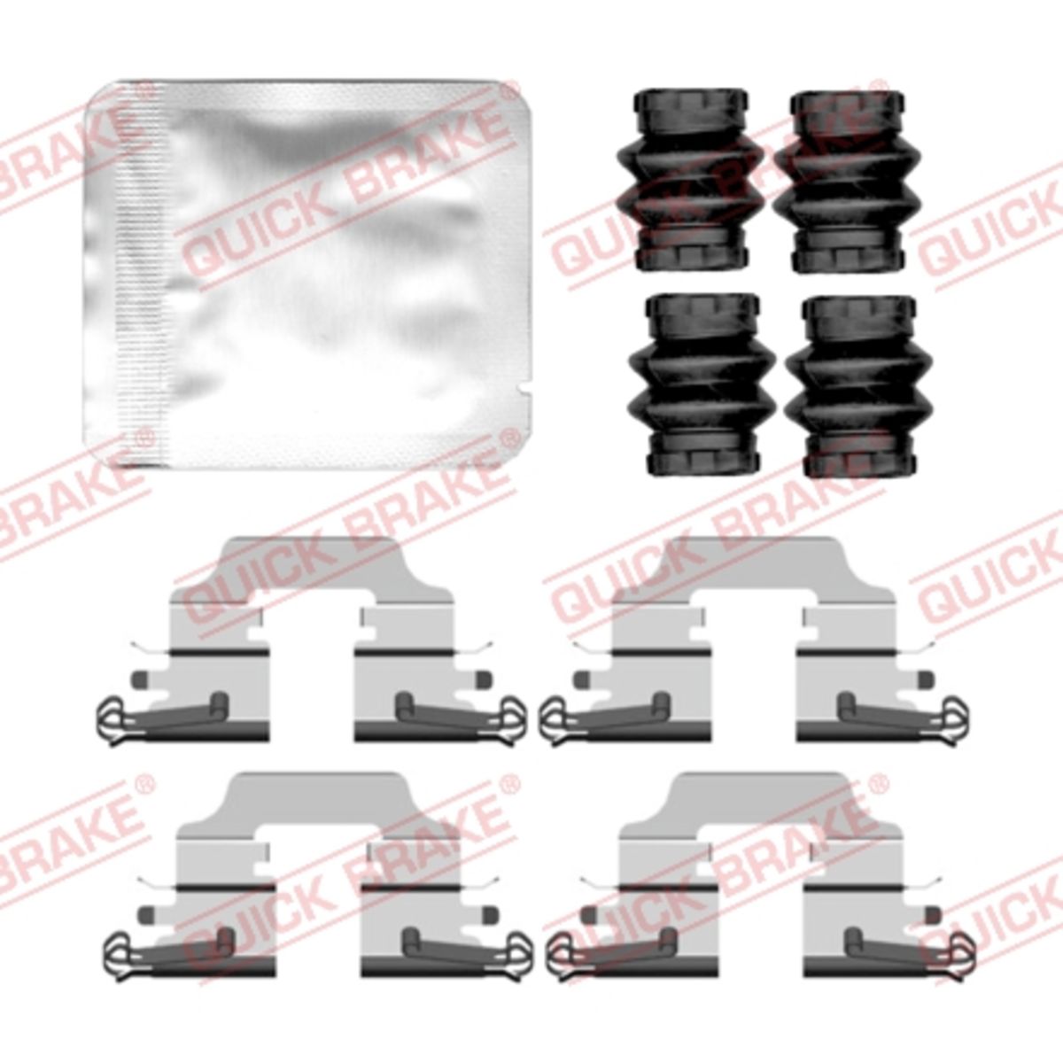 Jarrupalojen asennussarja QUICK BRAKE 109-0158