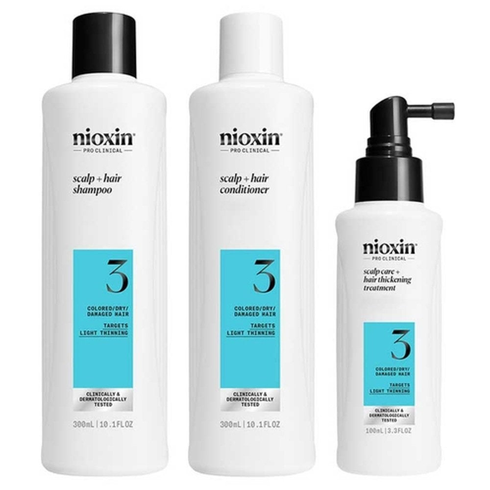 Nioxin System 3 – Kit – Hoito luonnollisille hiuksille lievästi ohenevalla 3 U