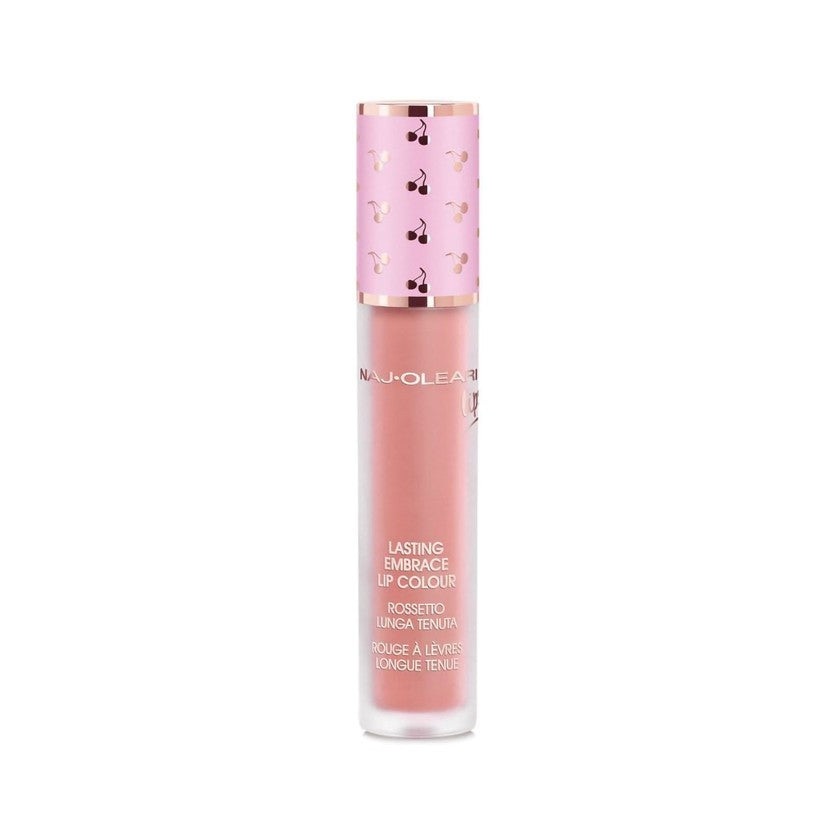 Naj·Oleari Lasting Embrace Pitkäkestoinen nestemäinen huulipuna mattapintaisella tai metallisella viimeistelyllä 01 - Biscuit Pink