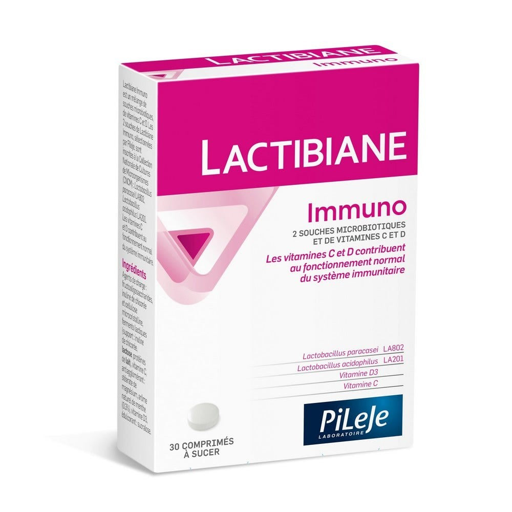 Pileje Lactibiane Immuno 30 tablettia