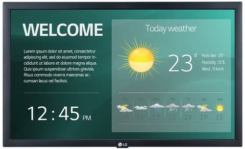 Lg 22sm3g-b 16/7 21.5" 250cd/m² 1920 × 1080pixels