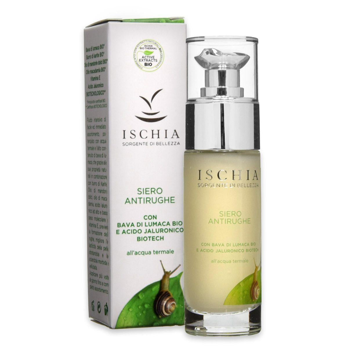 Ischia ryppyjä ehkäisevä seerumi 30 ml luonnonmukaisella etanalalla