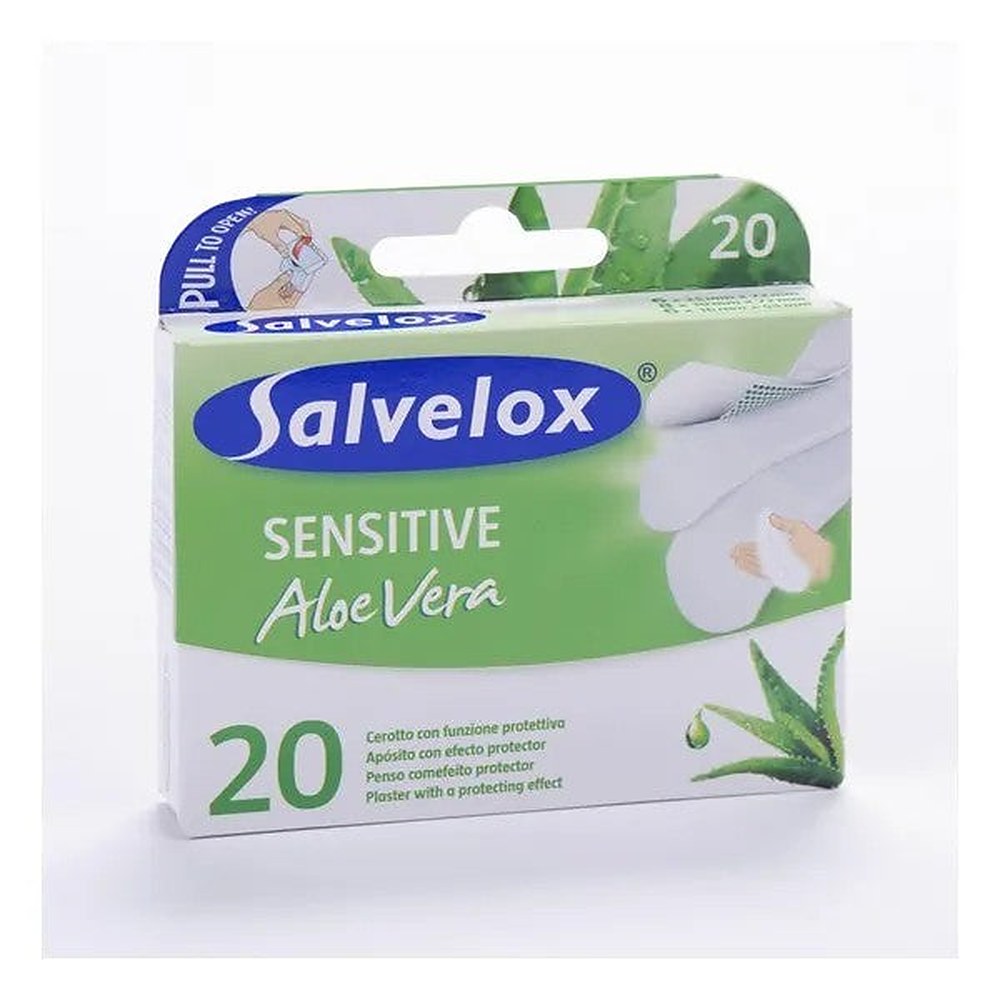 Salvelox Sensitive Aloe Vera 20 medicazioni — Cerotto Sensibile