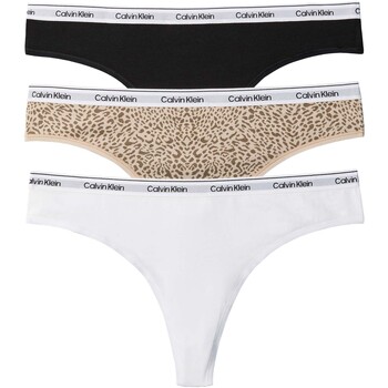 Calvin Klein Underwear Alushousut vaaleanruskea / taupe / musta / valkoinen