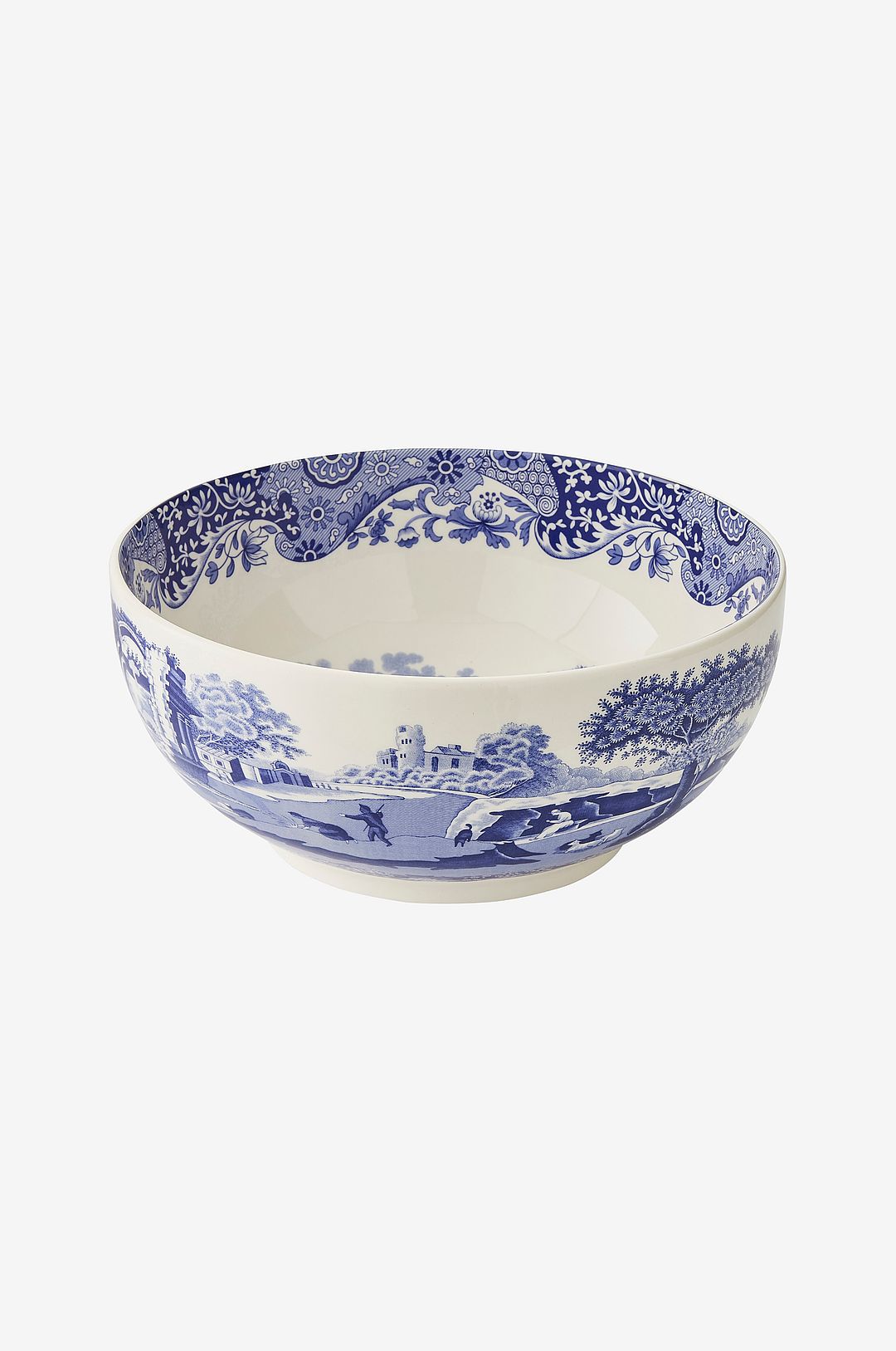 Blue Italian tarjoilukulho sininen/valkoinen