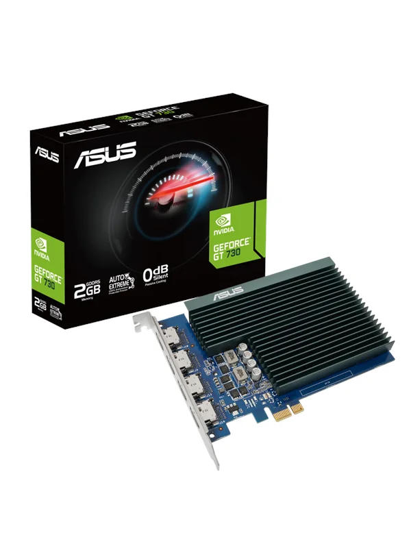ASUS GeForce GT 730 Silent - 2GB GDDR5 RAM - Näytönohjaimet