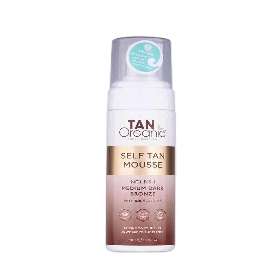 TanOrganic The Skincare itseruskettava vaahto Medium Dark Bronze 120ml