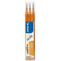Pilot Patruuna Refill Frixion 0,7 mm Oranssi, 3 kpl