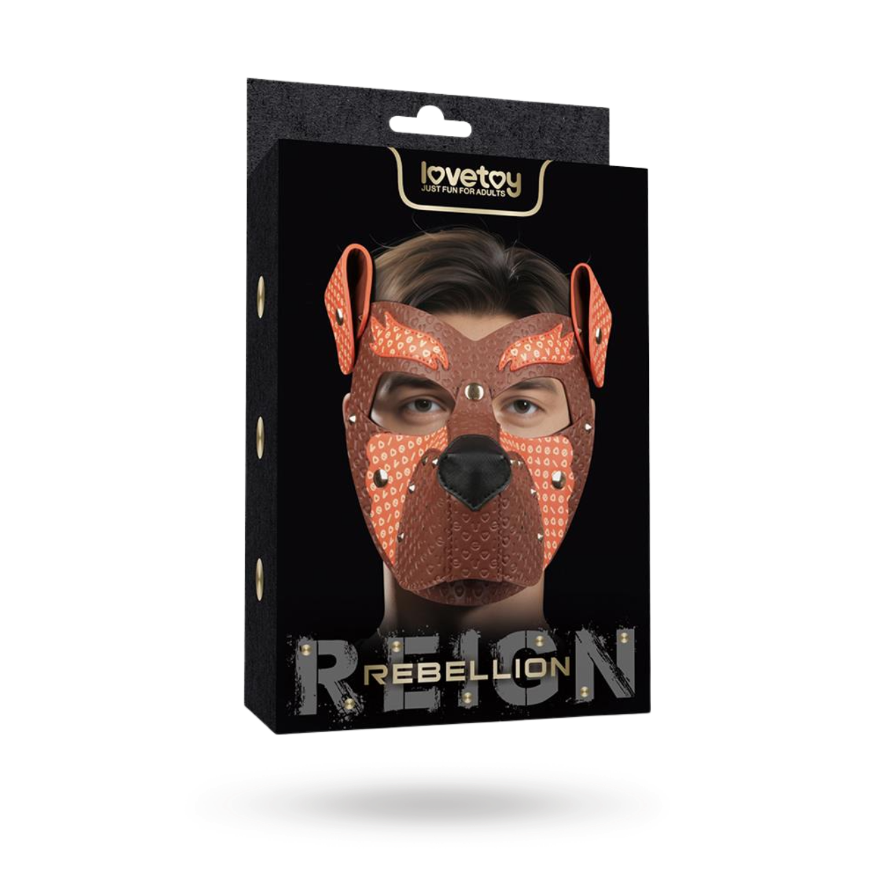 Rebellion Reign Fox Pup Mask BDSM-maski