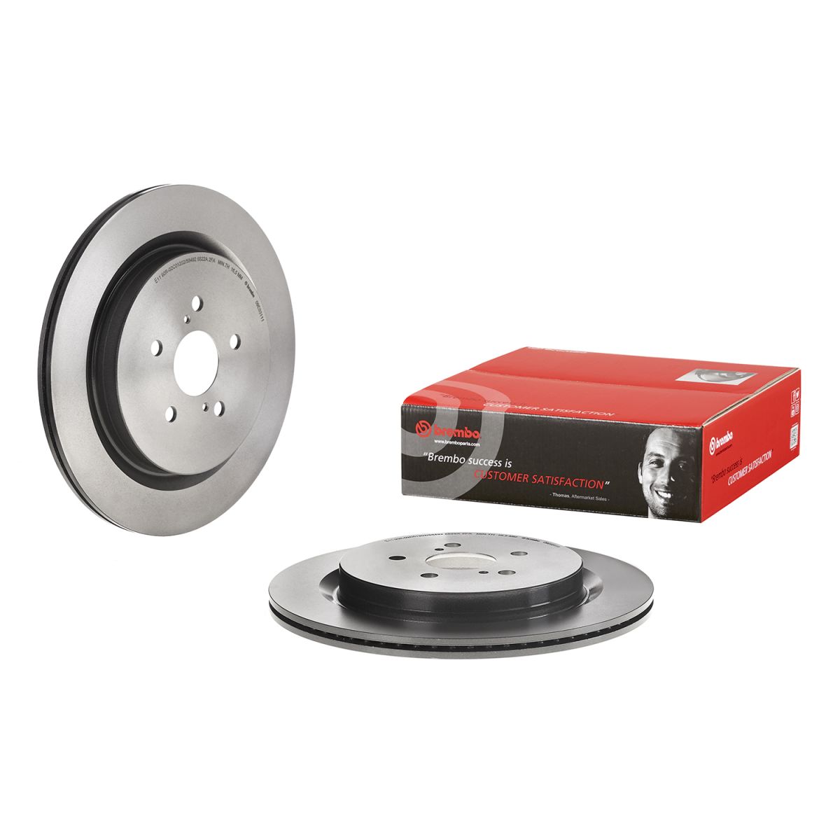 Jarrulevy BREMBO 09.E031.11