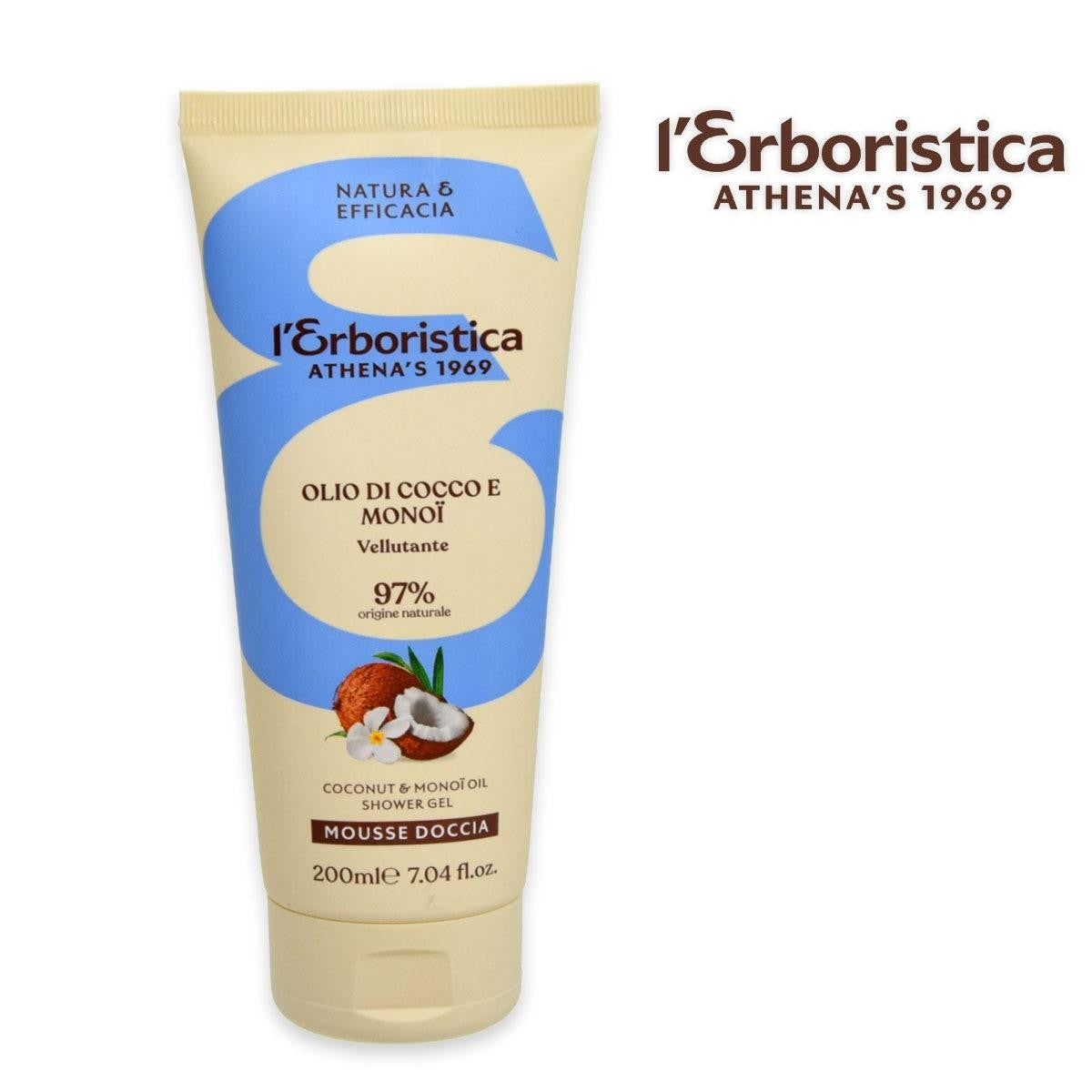 "Herbalist suihkuvaahto ""kookos"" 200 ml putki"
