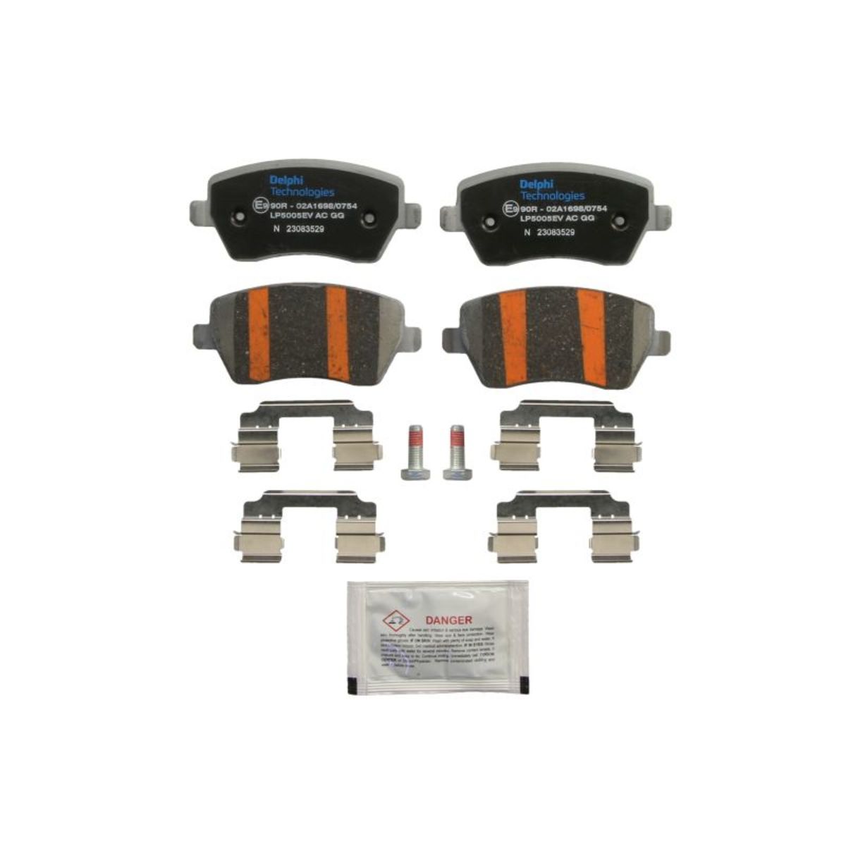 Jarrupalat, levyjarru DELPHI LP5005EV