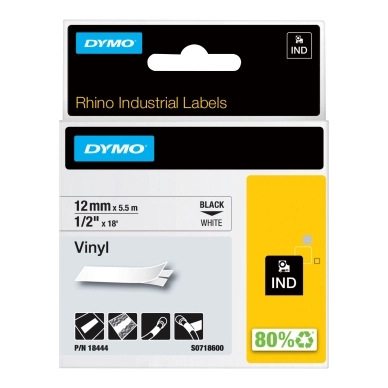 Dymo Rhinopro Coloured Vinyl