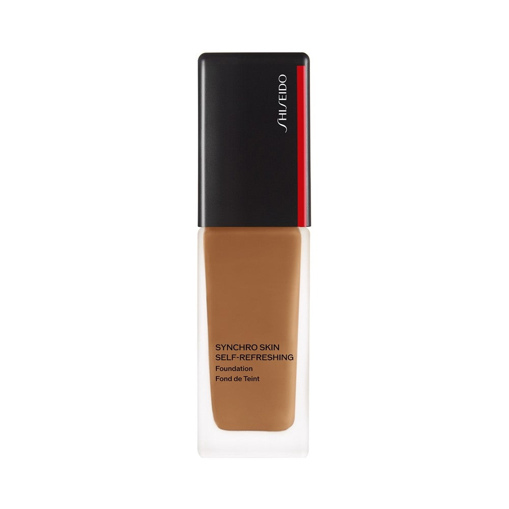 Shiseido Synchro Skin Self-Refreshing Advanced pitkäkestoinen meikkivoide SPF 30 väri 440 Amber 30 ml