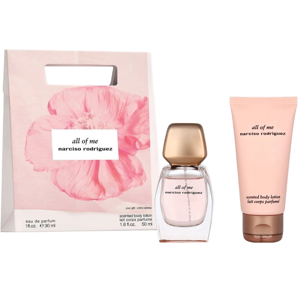 Narciso rodriguez Set Narciso Rodriguez: All Of Me Eau De Parfum naisille 30 ml + All Of Me Hydrating vartalovoide 50 ml