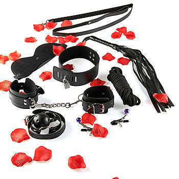 BDSM Starter Kit seksivälinesetti, aloittelijoille, monipuolinen