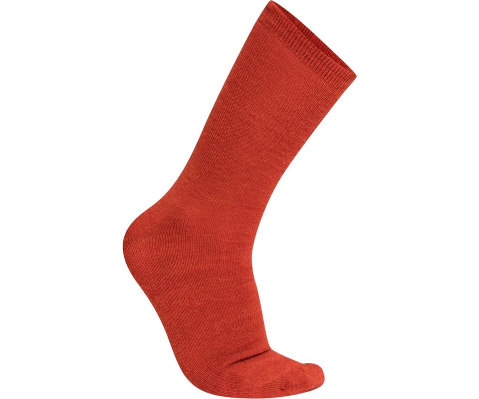 Woolpower Kids Socks Liner Classic lasten merinosukat, Autumn Red