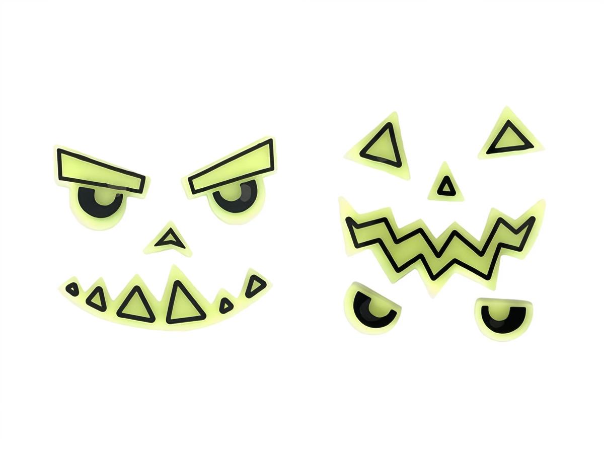 Halloween Tarrat - Hehkuva Kurpitsa, 1 pkt, 2 kpl