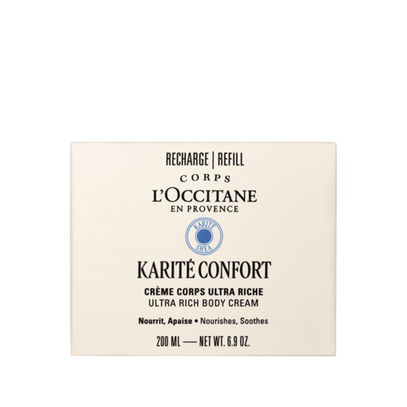 L'occitane Karité Confort Ultra Rikas Käsivoide Täyttö 200ml