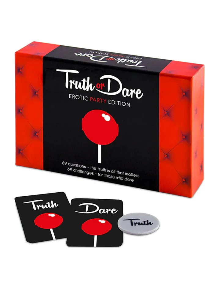 Truth/Dare Erotic Party – rohkea ja viihdyttävä eroottinen peli aikuisille